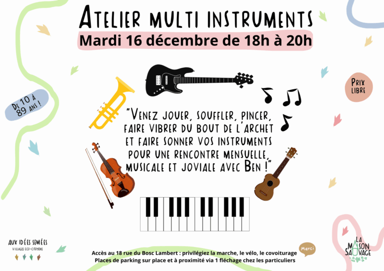 Atelier multi instruments