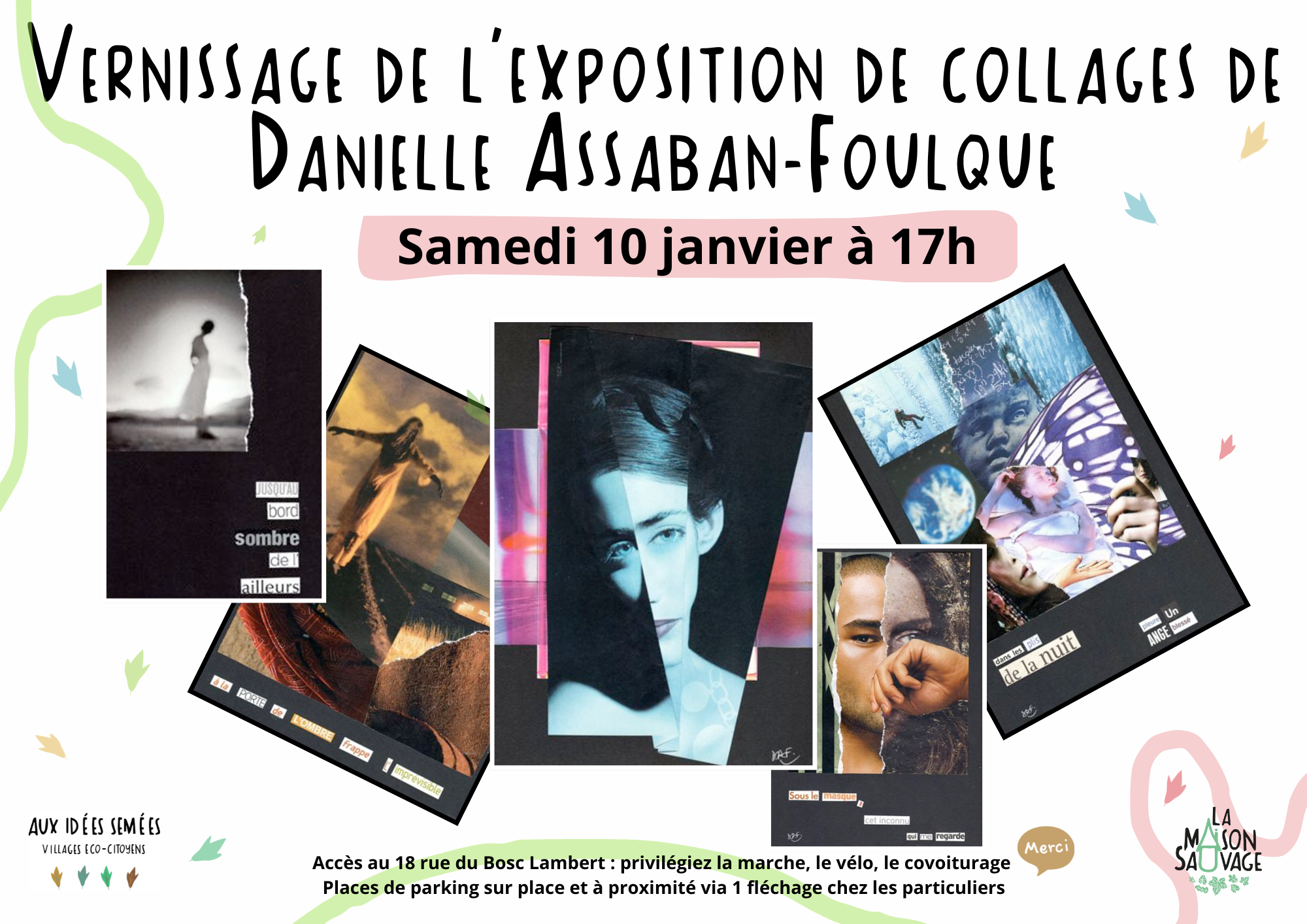 Les collages de Danielle Assaban-Foulque