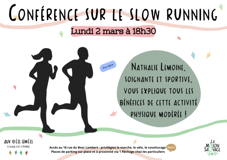 Conférence : Retrouvez la forme grâce au slow running !